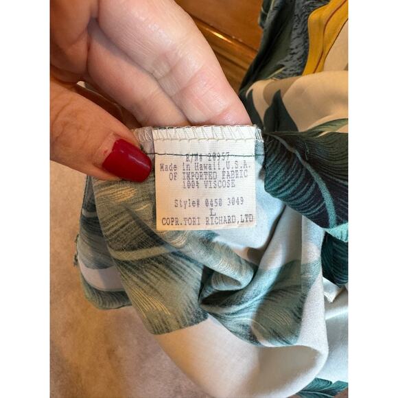 Vintage Tori Richard Waikiki Surfer Hawaiian Shirt L - Picture 5 of 6